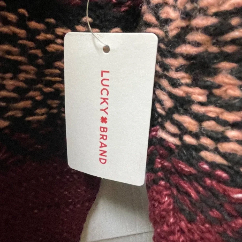 Lucky Brand Men's 2XL‎ Fair Isle Jacquard Crewneck Sweater NWT $99.00